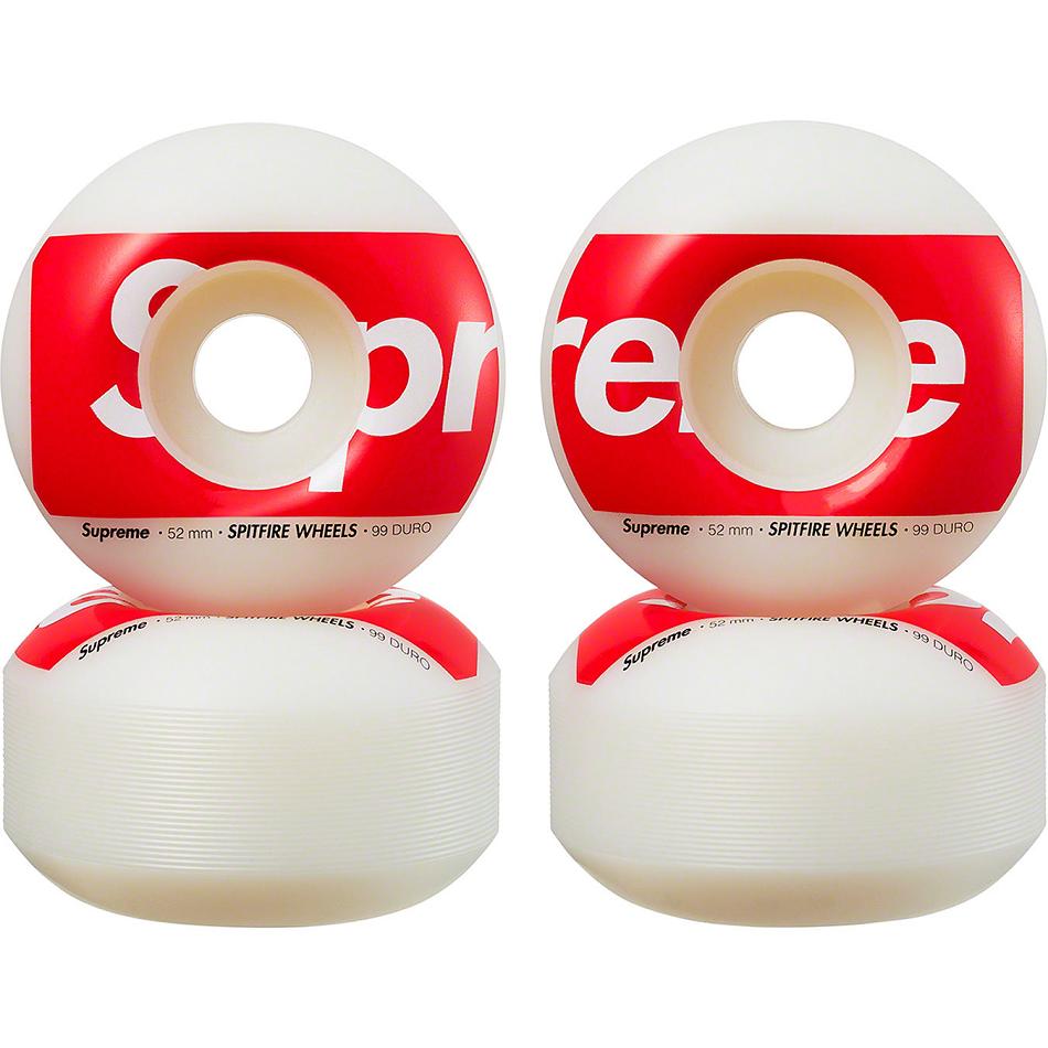 Acessorios Supreme Spitfire® Shop Wheels (Set of 4) Skateboard Branco | PT415DN