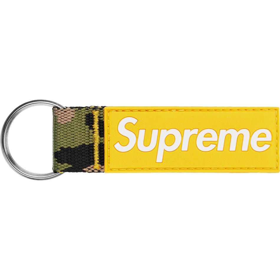 Acessorios Supreme Webbing Keychain Amarelas | PT410IS