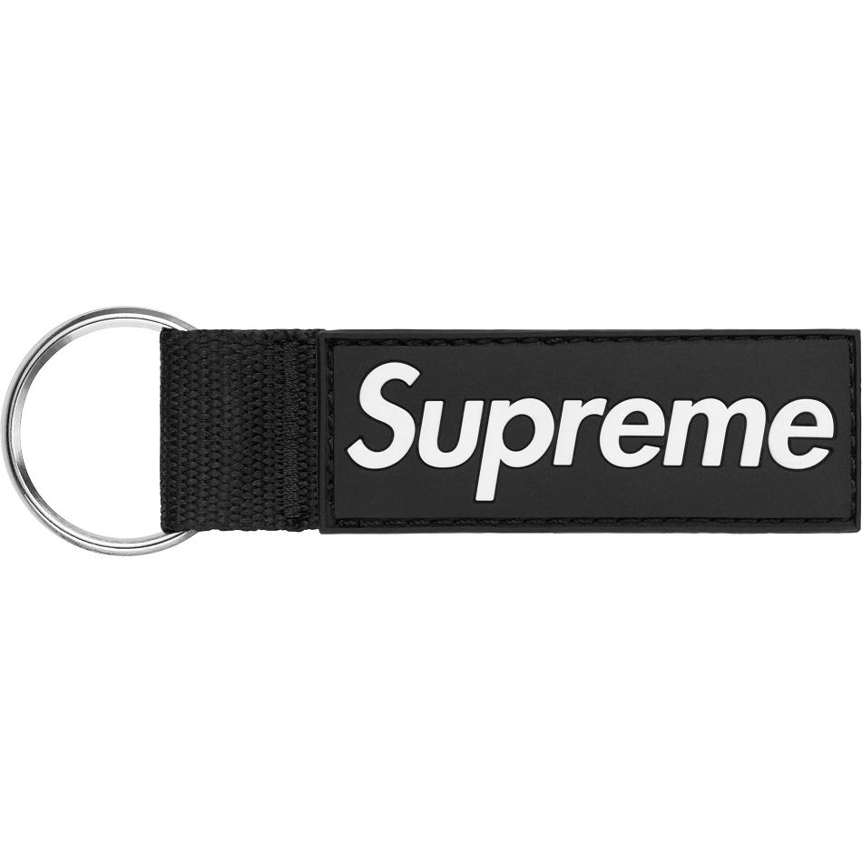 Acessorios Supreme Webbing Keychain Pretas | PT409UT