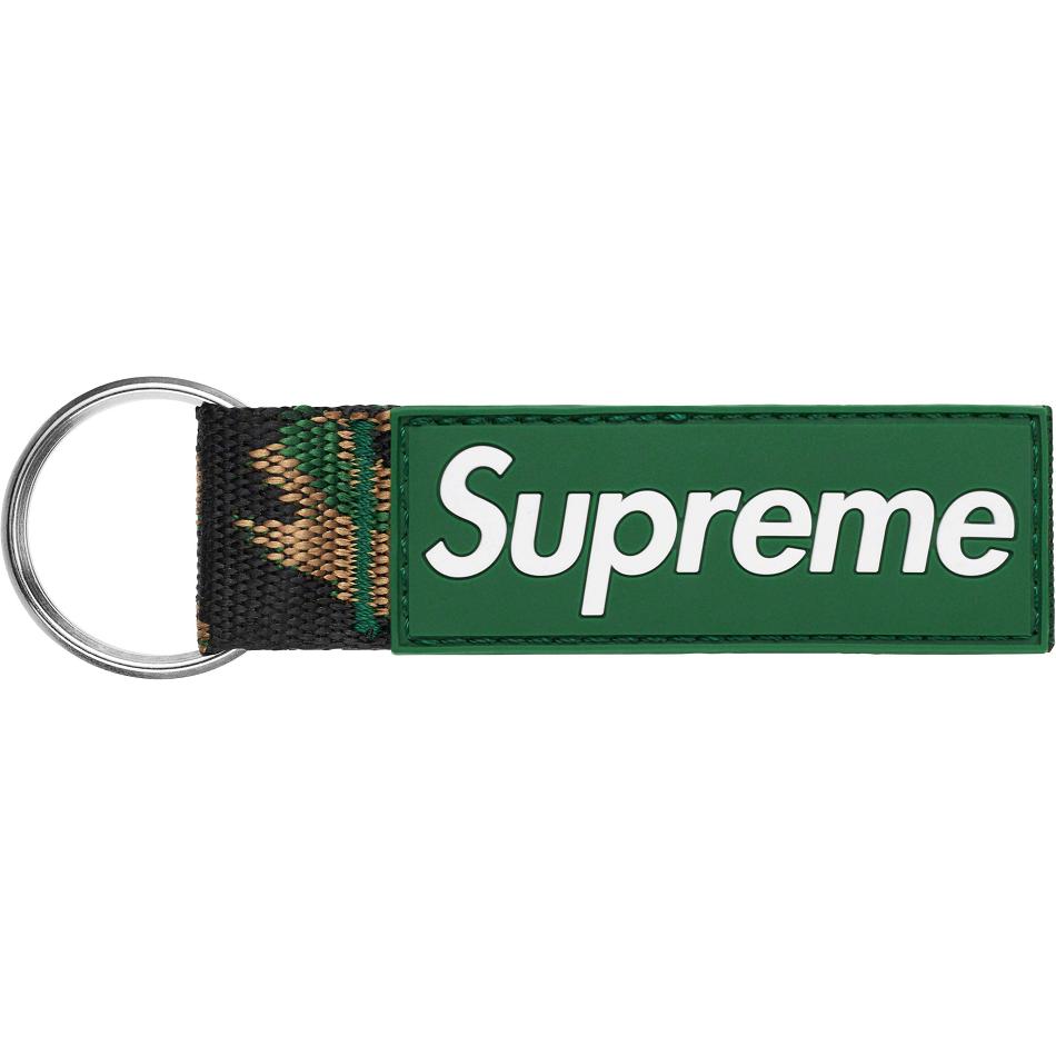 Acessorios Supreme Webbing Keychain Verdes | PT407TV