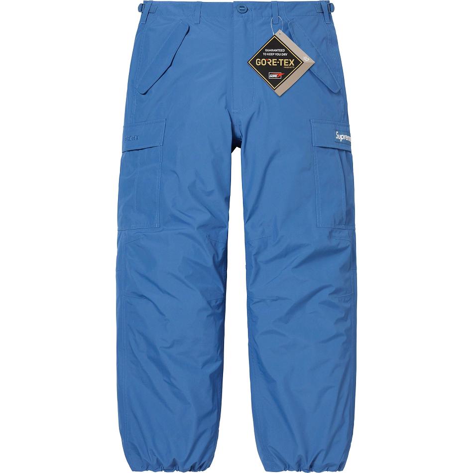 Calças Supreme GORE-TEX PACLITE® Cargo Pant Azuis | PT180SO