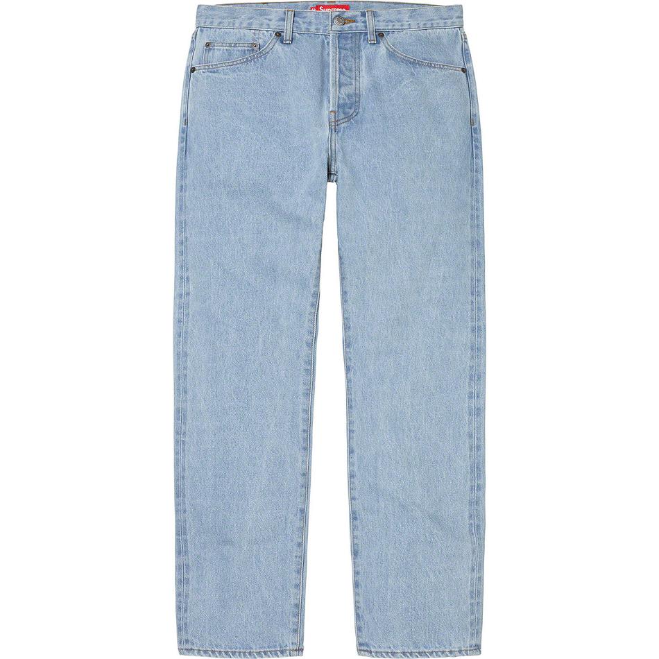 Calças Supreme Stone Washed Slim Jean Azuis | PT156FM