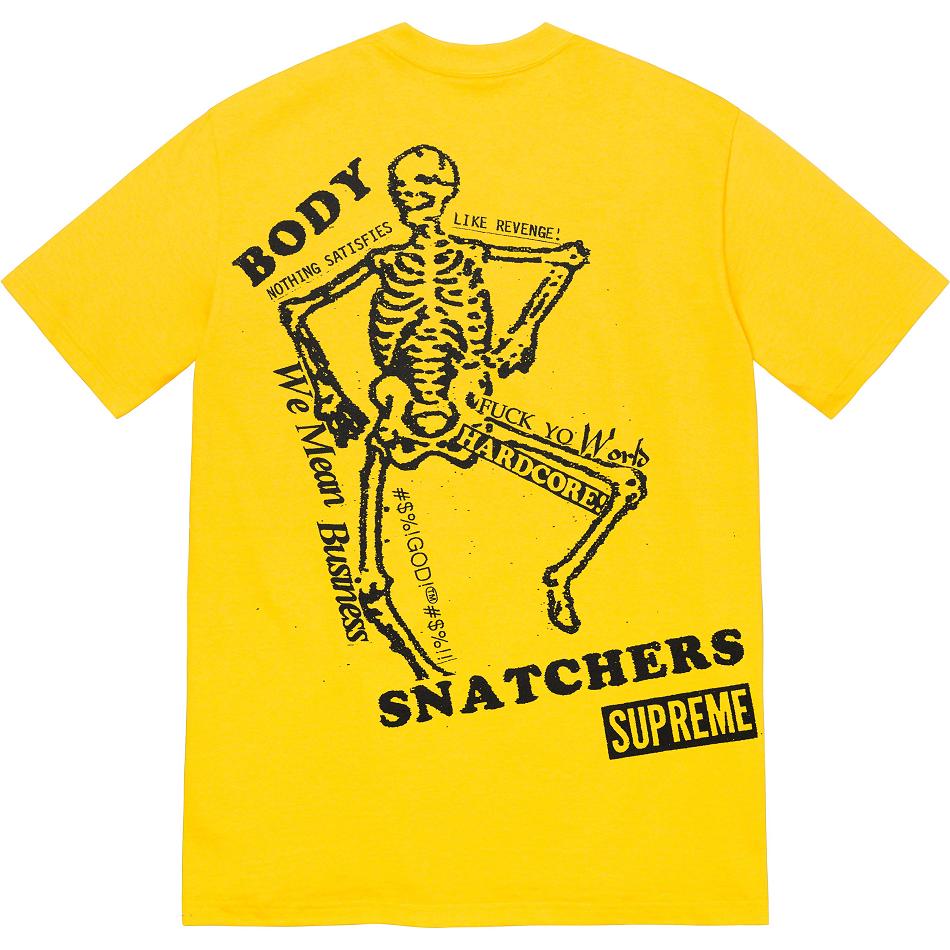 Camiseta Supreme Body Snatchers Tee Amarelas | PT348BC