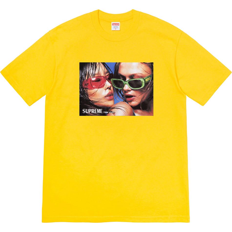 Camiseta Supreme Eyewear Tee Amarelas | PT367JJ