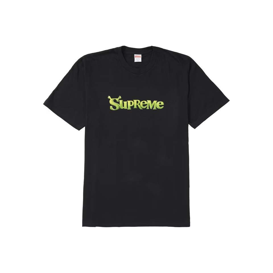 Camiseta Supreme Shrek Pretas | PT395LH