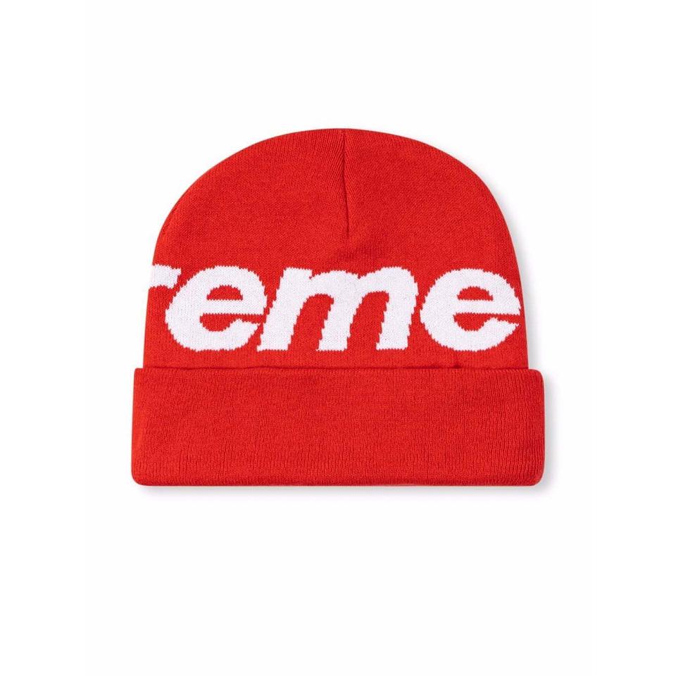 Chapeus Supreme Big Logo Beanie Vermelhas | PT478BC