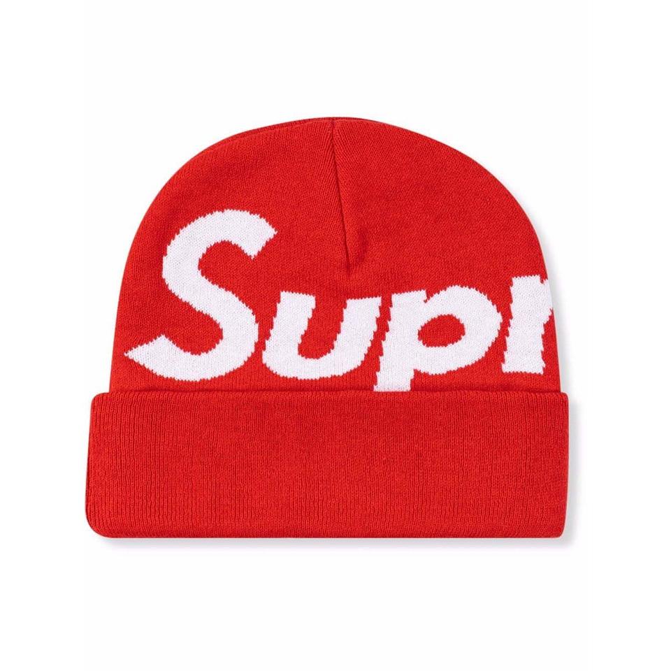 Chapeus Supreme Big Logo Beanie Vermelhas | PT478BC