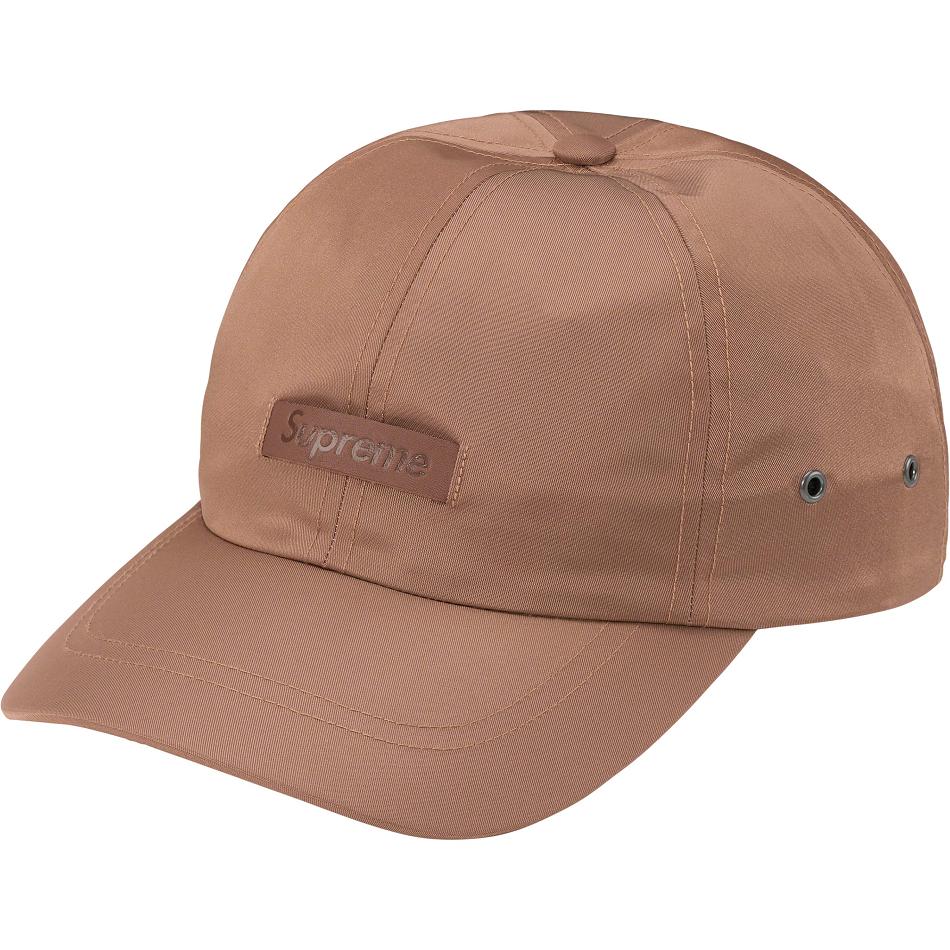 Chapeus Supreme Couro Patch 6-Panel Marrom | PT469GL