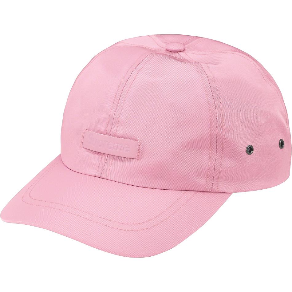 Chapeus Supreme Couro Patch 6-Panel Rosa | PT468FM