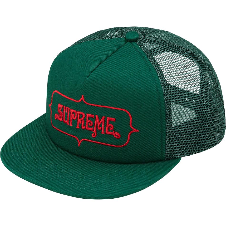 Chapeus Supreme Highest Mesh Back 5-Panel Verdes | PT462IS