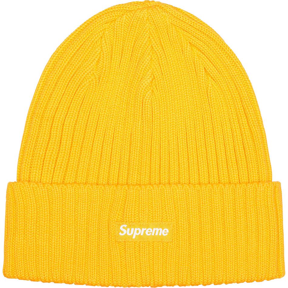 Chapeus Supreme Overdyed Beanie Douradas | PT435UT