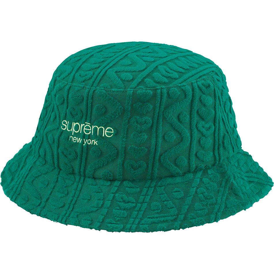 Chapeus Supreme Terry Pattern Crusher Verdes | PT449XF