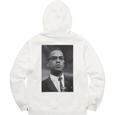 Moletom Com Capuz Supreme Malcolm X For Branco | PT119EX