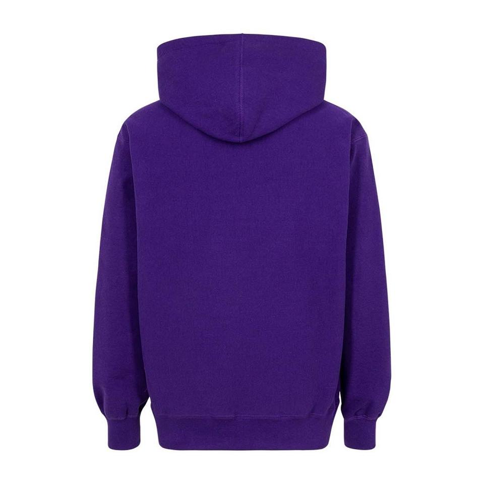 Moletom Com Capuz Supreme Renda Detail Logo Roxo | PT115NB