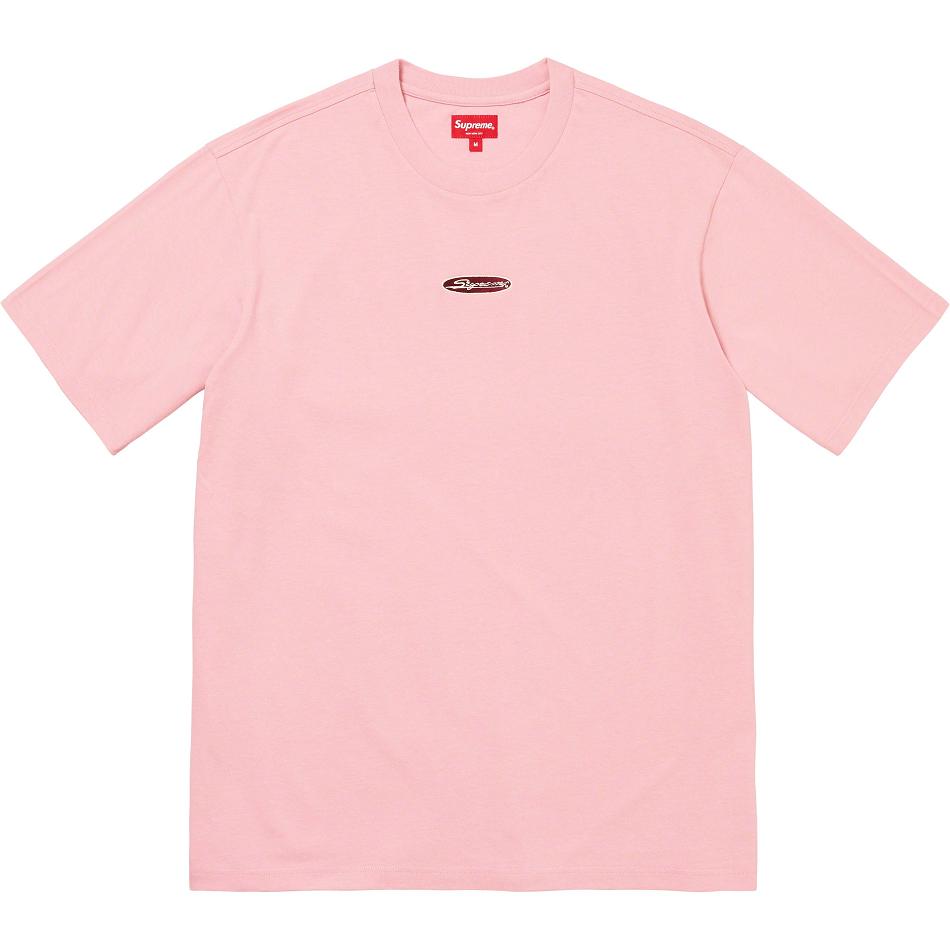 Suéteres Supreme Oval Logo S/S Top Rosa | PT256PQ