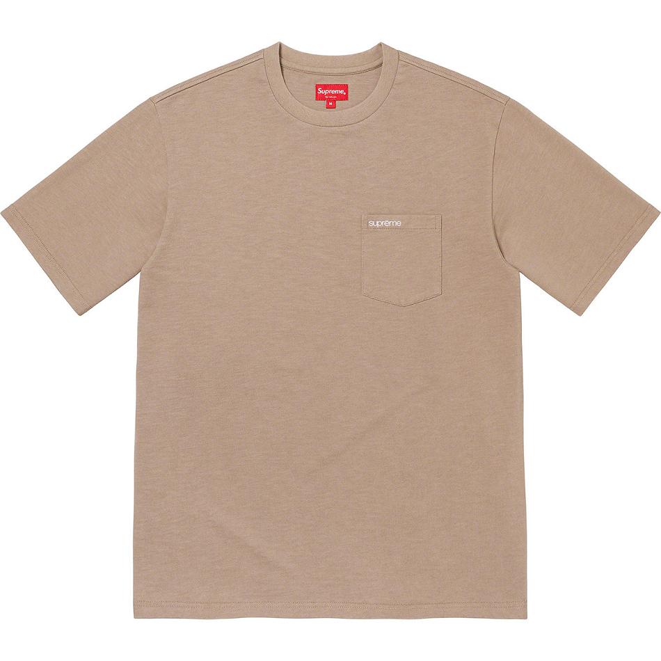 Suéteres Supreme S/S Pocket Tee Caqui | PT274WY