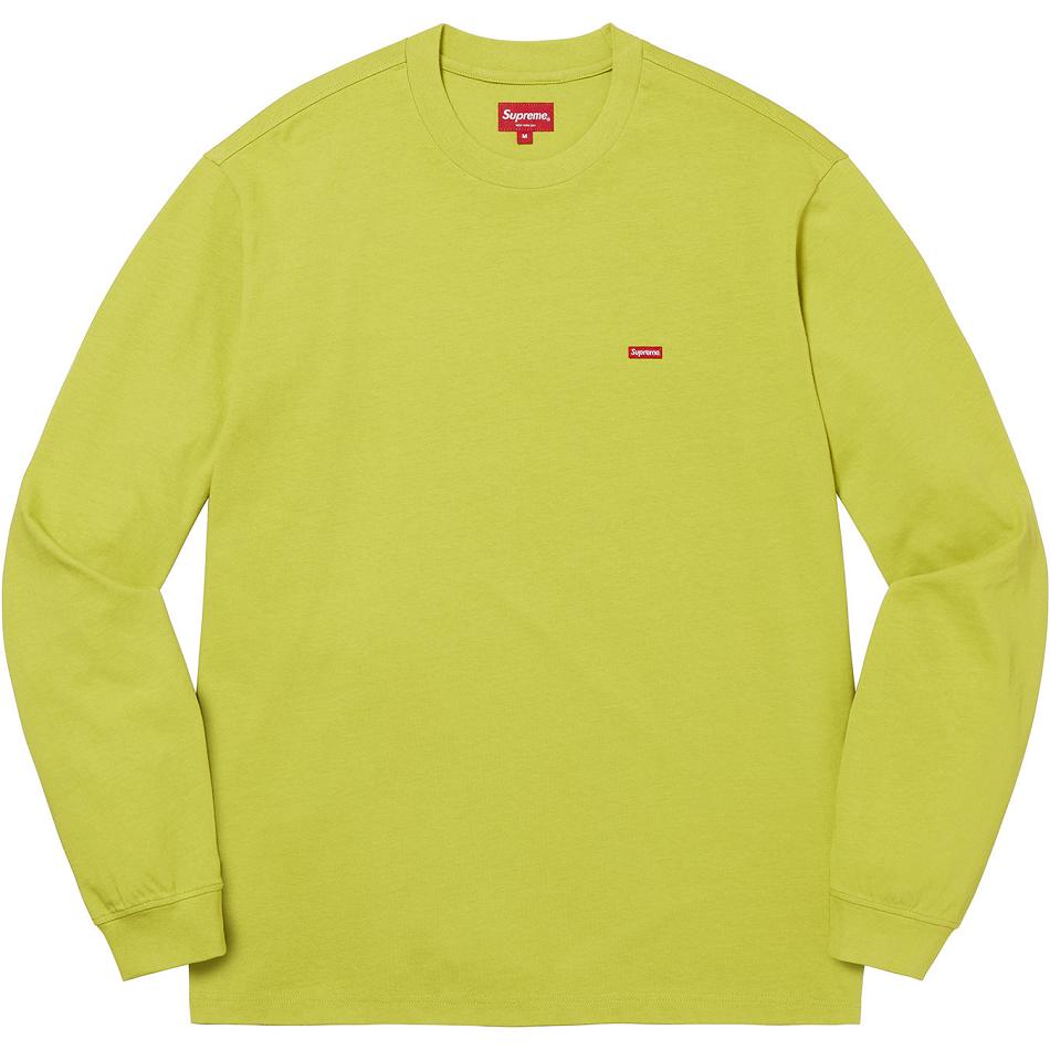 Suéteres Supreme Small Box L/S Tee Verdes | PT245NB