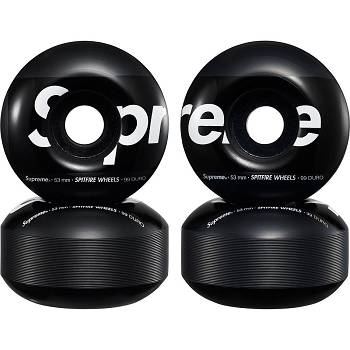 Acessorios Supreme Spitfire® Shop Wheels (Set of 4) Skateboard Pretas | PT416FM