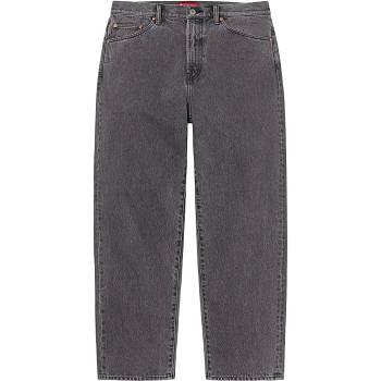 Calças Supreme Baggy Jean Pretas | PT166BC