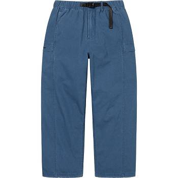 Calças Supreme Belted Trilha Pant Azul Marinho | PT178PQ