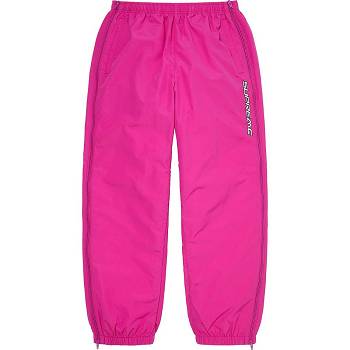 Calças Supreme Full Zip Baggy Warm Up Pant Rosa | PT160KI