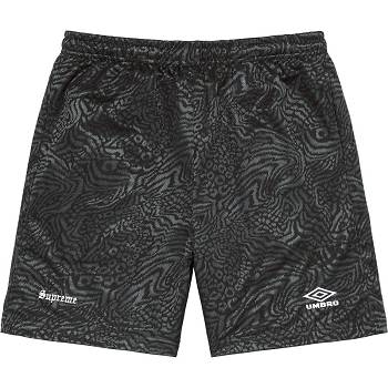 Calções Supreme Jacquard Animal Print Soccer Pretas | PT230PQ