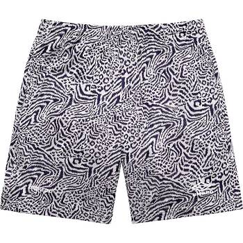 Calções Supreme Jacquard Animal Print Soccer Azul Marinho | PT231AP