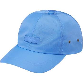 Chapeus Supreme Couro Patch 6-Panel Azuis | PT471JJ