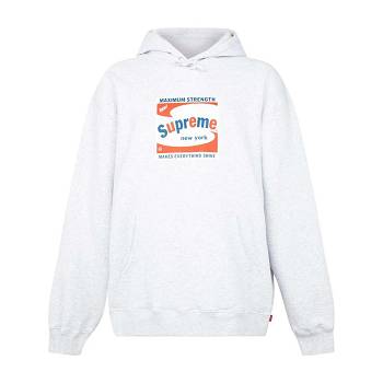 Moletom Com Capuz Supreme Shine Logo Print Branco | PT123UT