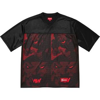 Suéteres Supreme Ronin Football Jersey Pretas | PT286FM